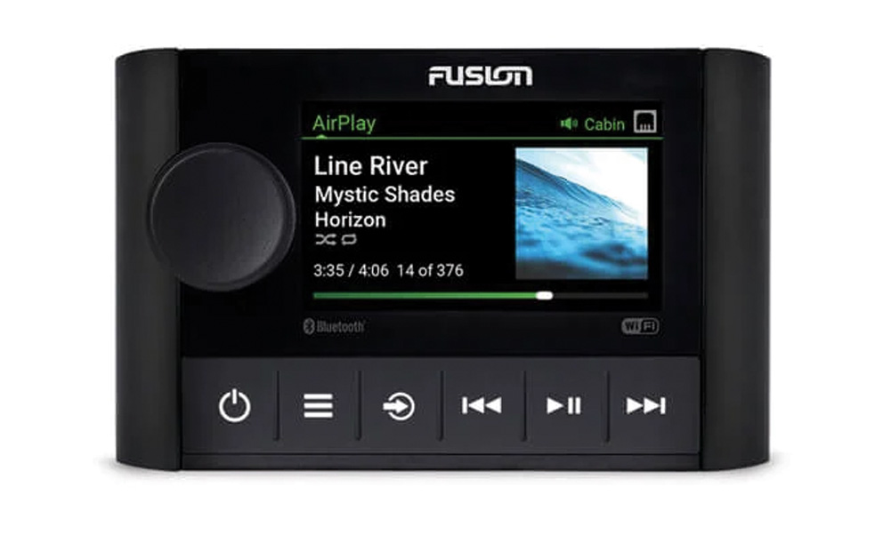 Radio FM/Bluetooth/USB/Apple AirPlay 2/UPnP per uso nautico 4x35W - APOLLO SRX400 - Clicca l'immagine per chiudere