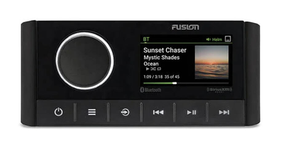 Radio FM/Bluetooth 3 ZONEUSB/Apple AirPlay 2/UPnP/ottico/iPhone/iPod/1 Aux/MTP per uso nautico 4x70W - FUSION APOLLO MS-RA670 - Clicca l'immagine per chiudere