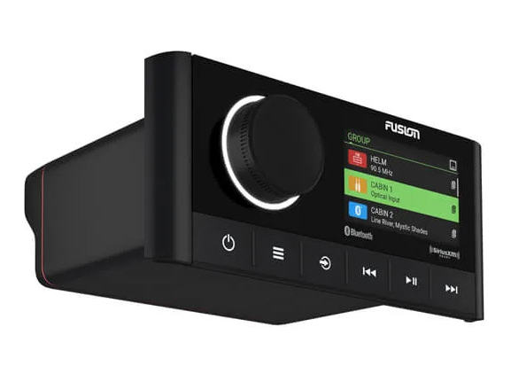 Radio FM/Bluetooth 3 ZONEUSB/Apple AirPlay 2/UPnP/ottico/iPhone/iPod/1 Aux/MTP per uso nautico 4x70W - FUSION APOLLO MS-RA670 - Clicca l'immagine per chiudere